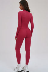 The Kinetic Zip Jacket Cross Back Sports Bra Leggings 3-Piece Set