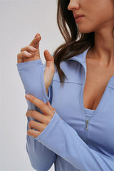The Kinetic Zip Jacket Cross Back Sports Bra Leggings 3-Piece Set