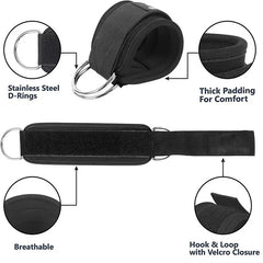 Ankle Straps Resistance Bands Set Fitness Workout Exercise Equipment Ankle Weight Yoga Elastic Fitness Band For Gym Man Woman