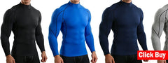 Men's Compression T-Shirt Summer Sportswear Running T shirt Elastic Quick Dry Sport Tops Tee Athletic Gym Workout T Shirts Men