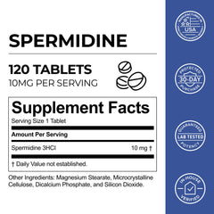 Spermidine Supplement Tablets