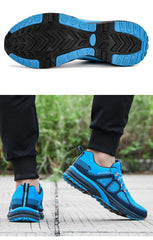 Elegant Mens Sneakers Sport Mesh Trainers Lightweight Running Shoes Outdoor Athletic Breathable Non-Slip Casual Comfortable Outdoor Sport Sneakers