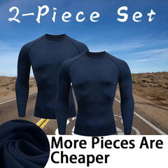 Men's Long Sleeve Workout Shirt – Moisture-Wicking