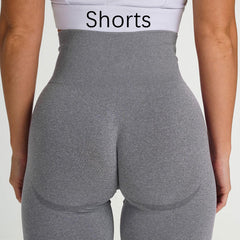 Ultra Soft Women Seamless Leggings Female Sport Slim Shorts Tight Fitness High Waist Women Clothing Gym Workout Pants Athletic Female Pants For Workout